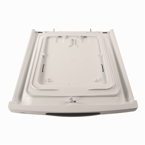 Topluge til vaskemaskine med topbetjening - fra Whirlpool og Bauknecht.