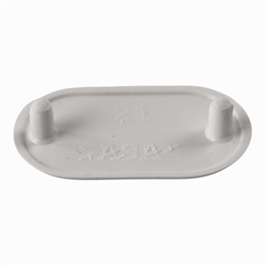 Afdækning til skruehul i toplåg på Miele vaskemaskiner.