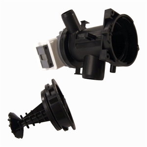 Alternativ til original pumpe - Inkl. pumpehus og trevlefilter til Lg.