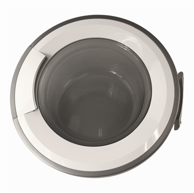 Dør / låge, komplet til vaskemaskine fra Beko og Blomberg.