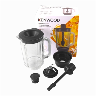Glasblender til køkkenmaskine og stavblender fra Kenwood Chef, Chef Titanium og Chef XL