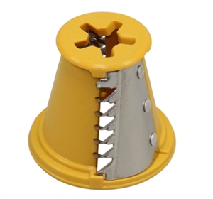 Tefal - Preskegle/kniv a frittes, gul - MB755GTR - Køkkenmaskine