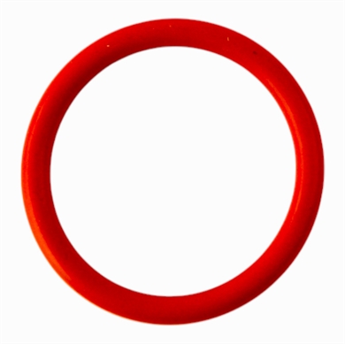 rød o-ring i mælkeskummer for kaffemaskine fra OBH.