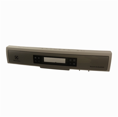 Kontrolpanel til opvaskemaskine med display fra Electrolux og Aeg.