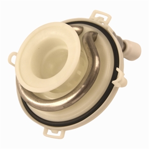 Låg / varmelegeme og dæksel til pumpehus i opvasker fra Miele.