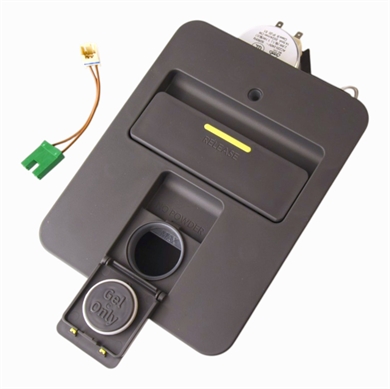 Automat for flydende vaskemiddel i opvasker fra Asko, Gorenje og flere andre mærker.