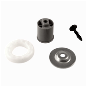 Montage hjul for udtræksskinne til øverste trådkurv i opvasker fra Bosch, Siemens og flere andre mærker.