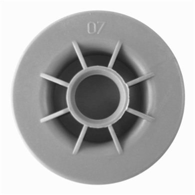 Hjul til underkurv i opvasker fra  Bauknecht, Whirlpool og andre mærker.