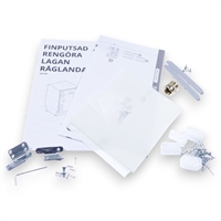 Whirlpool, Kitchenaid, Indesit - Kit for låge montage på integreret opvasker