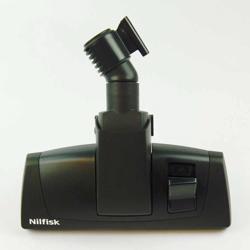 Original Nilfisk støvsuger mundstykke til trægulv og tæpper.