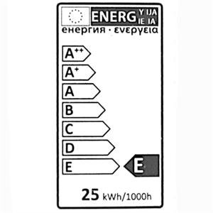 Køleskabspære og frysepære til køleskabe og frysere med E14 sokkel.  