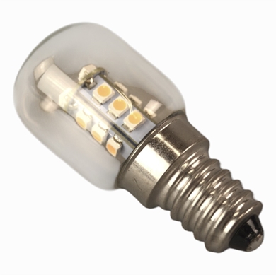 Universal LED pære til køleskab - E14 / 1W / 230V / T25