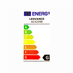 Energimærke - Osram lysstofrør til emhætte - G13 - 15W - T8