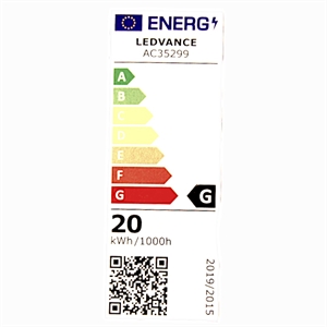 Osram halogen stiftpære - 12 volt - 20 watt - G4 sokkel.
