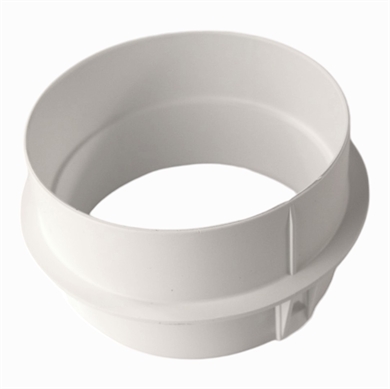 Adapter til aftræksslange på tørretumbler fra Miele.