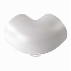 Vinkel bøjning 90 grader for emhætte aftræk