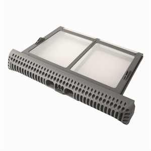 Støvfilter til lugehul i Samsung kondens tørretumbler.