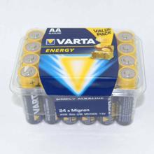1,5 volt AA batterier - ALKALINE - 24 stk. value pack VARTA