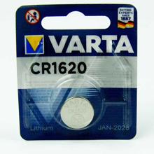 3 volt CR1620 VARTA batteri -  i 1 stk pakning