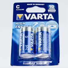 1,5 volt C - LR14 batterier - ALKALINE - 2 stk.