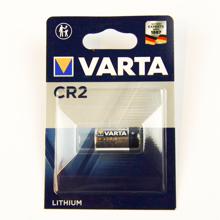 Batteri CR2 Lithium fra Varta - 3V.