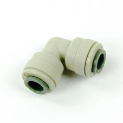 Vinkel samleled - 5/16" til 5/16" - 8 mm. fitting til Pex vandtilslutning