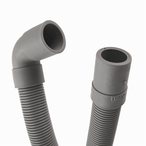 Universal afløbsslange på 3,5 m. til vaskemaskiner, opvaskere og andet med vandafløb. 