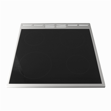 Overplade til glaskeramisk komfur fra Gorenje.