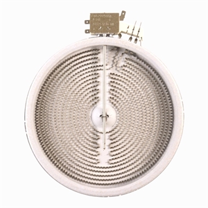 Original strålevarmelegeme til glaskeramisk kogeplade og komfur fra Voss, Electrolux og andre mærker.