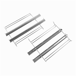 Venstre + højre ribbe med 2 udtræk til bageplade i ovn - Gorenje, Hisense