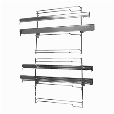 Komplet udtræk til bageplade i ovn fra  Bosch, Siemens og andre mærker.