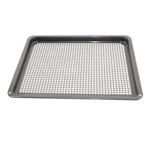 Ovn bageplade med huller - 46,6 x 38,5 cm. - Aeg, Electrolux m.fl.