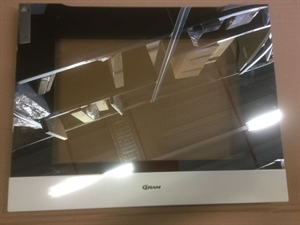 Gram - Udvendigt ovnlågeglas til ovn og komfur - Rustfri