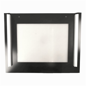 Yderste glas i ovnlåge på Miele ovn og komfur.