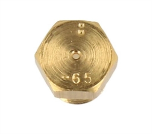 Gasdyse i gaskomfur - til flaskegas str. D 0,65 - Universal