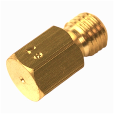 Original gasdyse str. D 0,67 til flaskegas - Butan gas for komfur fra Smeg. 