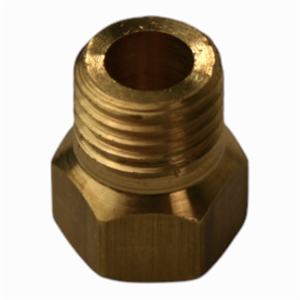 Flaskegas dyse til Propangas - Butan gas på kogeblus i gaskomfur fra Gram, Amica og andre mærker.