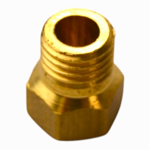 Flaskegas dyse til Propangas - Butan gas på kogeblus i gaskomfur fra Gram, Amica og andre mærker.