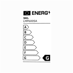 Energimærke - Pære til ovn og microovn - 25W, 240V - Universal