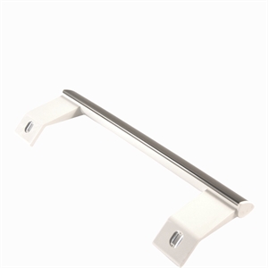 Hvidt håndtag til køleskab og fryser fra Snaige.