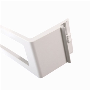 Plastramme til dørhylde med glasbund i Liebherr køleskabe.