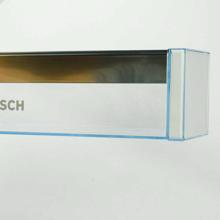 Køleskabshylde nederst i døren på Bosch køleskabe.