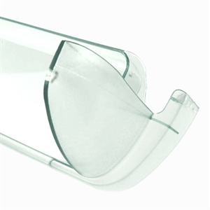 Top dørhylde i Electrolux køleskabe uden låg.