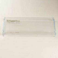 Front til Crisper Box grøntsagsskuffe i køleskabe fra Bosch og Siemens.