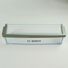 Køleskabshylde for neden i Bosch køleskabe og kølesvaleskabe.