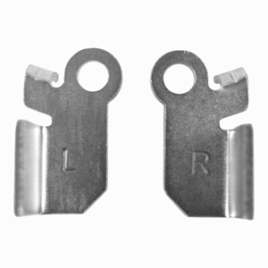 Bosch, Siemens - Højre + venstre tophængsel for dør i kølefryseskab - Original