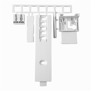 Sæt med 1 glideskinne til integreret køleskab og fryser fra Siemens, Bosch og andre mærker.