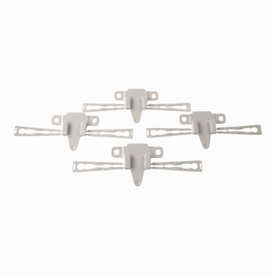 Fastgørings clips til låger på kølefryseskab fra Aeg, Ikea, Electrolux, Zanussi og mange andre mærker.