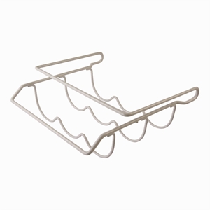 Flaskehylde til montage under glashylde i køleskab. Kan bruges universalt i de fleste køleskabe.