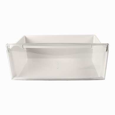 Nederste skuffe i fryseskab fra Liebherr.